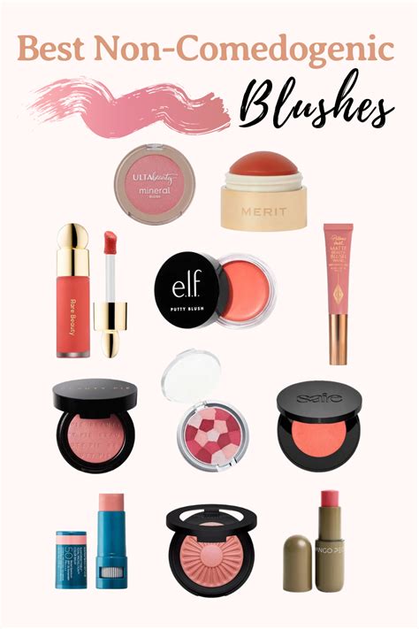 non comedogenic blush
